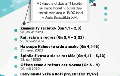 Nádej a výzvy z knihy Genezis 1-11