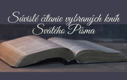 Súvislé čítanie vybraných kníh Svätého Písma