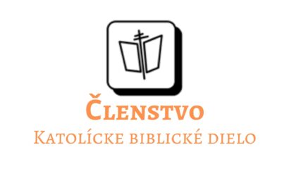 Staňte sa členmi Katolíckeho biblického diela