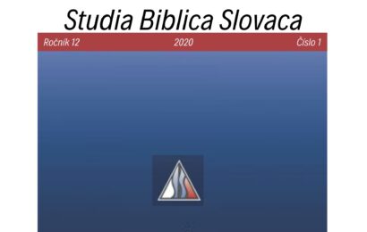 Biblický časopis Studia Biblica Slovaca Biblický časopis Studia Biblica Slovaca