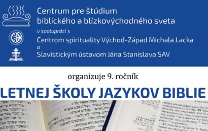 Letná škola jazykov Biblie 2020