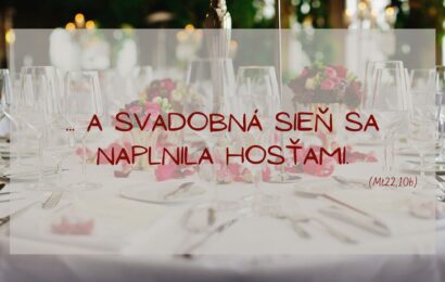 Komentáre k textom na 28. nedeľu cez rok „A“