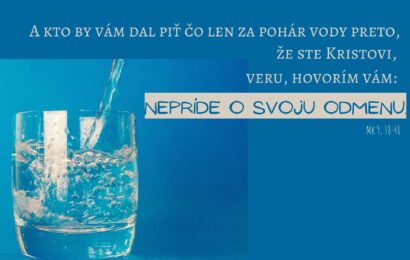 Komentár k textom na 26. nedeľu v cezročnom období „B“