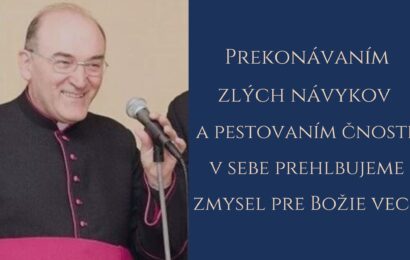 Príhovor Mons. Antona Tyrola na apríl