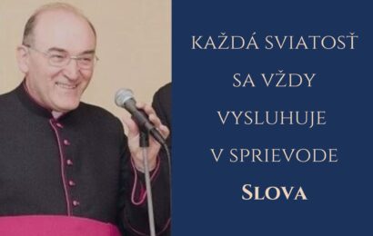 Príhovor Mons. Antona Tyrola na jún